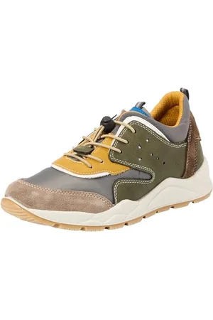 Primigi TIMBOR, Scarpe con Lacci Uomo, Bosco-Grigio Scuro, 38 EU