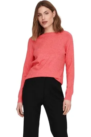 ONLY Onlrica Life L/S Pullover Knt Noos, , S Donna