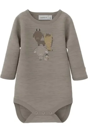 NAME IT NBNWUP Wool/CO LS Body Maniche Lunghe, , 86 Unisex-Adulto
