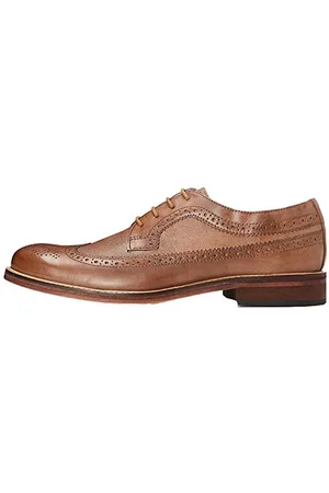 FIND Anton - Brogue Uomo, Marrone (Tan), 41 EU