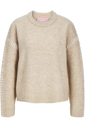 JACK & JONES JJXX Jxitzel Crew Neck Knit Maglione Lavorato a Maglia, , L Donna