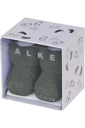 Falke Erstling B So cotone tinta unita 1 paio, Calzini Unisex - Bimbi 0-24, , 62-68