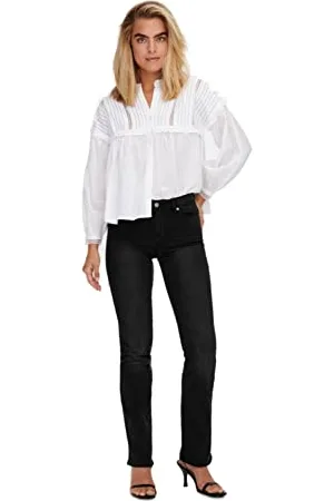 ONLY ONLWAUW HW Flared BJ1097 Noos Jeans, , S/30 da Donna