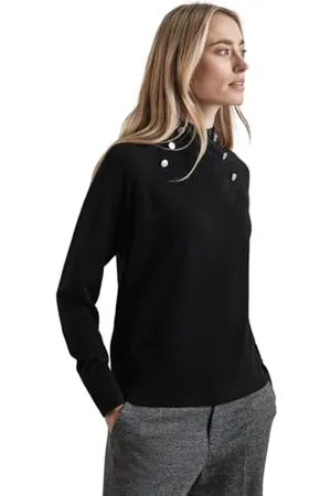 Street one A303045 Felpa con Dettagli sul Bottone, , 40 Donna