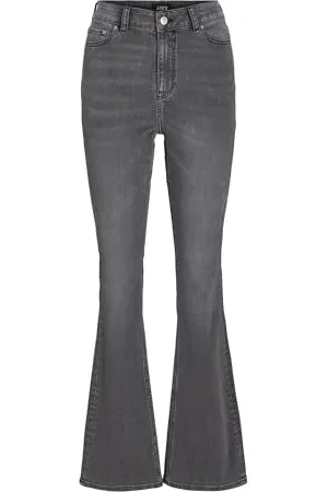 JACK & JONES JJXX Jxturin Bootcut HW Jeans C7058 DNM, Grigio Denim, 31W x 34L Donna