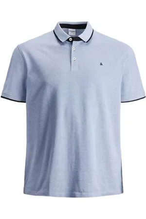 JACK & JONES JJEPAULOS POLO SS NOOS PLS, Polo-Shirt Uomo, Blu (Bright Cobalt Detail:PS), 3XL