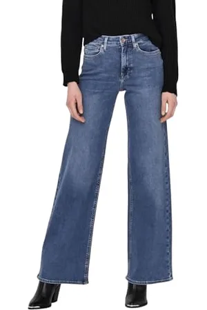 ONLY ONLMADISON Blush HW Wide DNM CRO372 Noos, , XS / 30L Donna