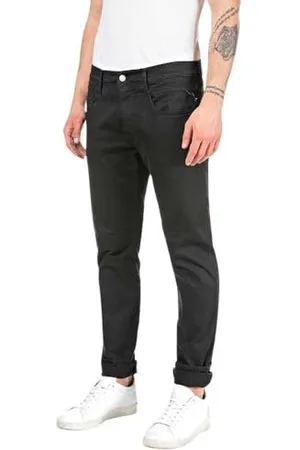 Replay M914 Anbass Hyperflex Colour Xlite Jeans, , 34W x 34L Uomo
