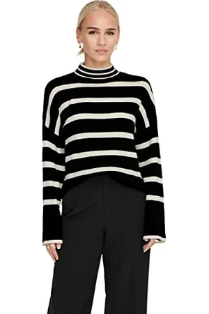 ONLY Onlibi L/S-Pullover a Collo Alto CC Knt Maglione, , L Donna
