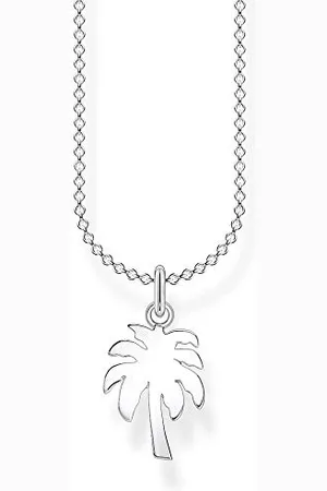 Thomas Sabo Collana da Donna in Sterling 925, Lunghezza 38-45 cm