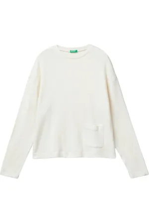 Benetton Maglia G/C M/L 3Q413M06F Parte Superiore del Pigiama, , M Donna