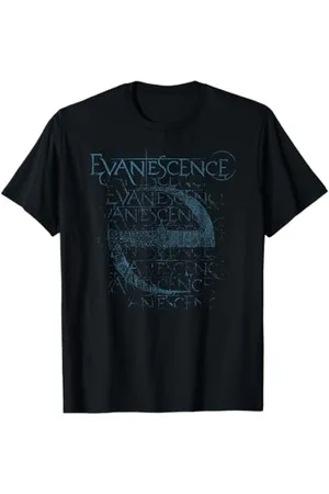 Evanescence – Blue Distressed Logo 2 Maglietta