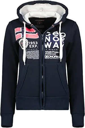 Geographical Norway Gasado Lady Felpa con Cappuccio, , XXL Donna