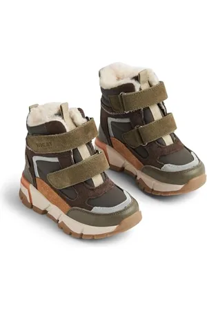 WHEAT Unisex Winterschuh Kinderschuh Lucka Tex Wasserdicht-atmungsaktiv gefüttert und Warm Leder, Scarpe da Neve Bambini, , 28 EU