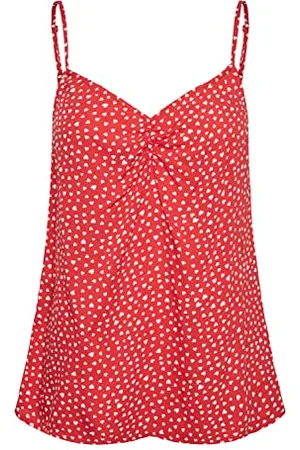 Pieces® Pcnya Slip Roucing Top BC, , S Donna