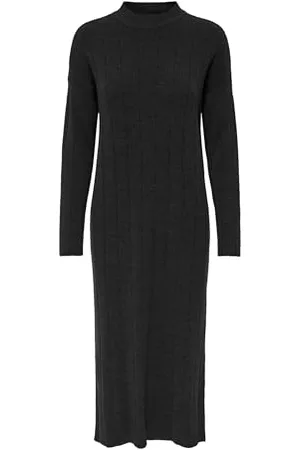 ONLY Onltess LS-Abito a Maniche Lunghe, con Scollo Alto Vestito, , S Donna
