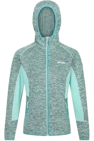 Regatta Walbury III Pile da Donna, Termico, Elasticizzato, con Cappuccio e Zip Intera. Caratterizzato da Calore Effetto Lana. Adatto per Passeggiate ed Escursioni.