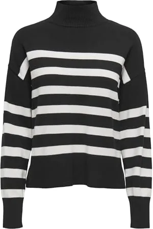 ONLY Onlbari L/S-Maglia a Collo Alto Pullover, , S Donna