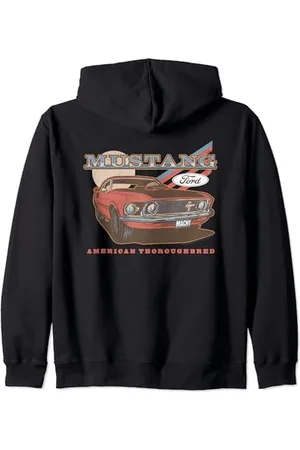 Tom Ford Red Mustang Purosangue americano Felpa con Cappuccio