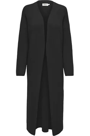 ONLY Onlalpha LS Maxi Cardigan Knt Maglione, , S Donna