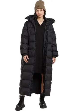 G-Star Donna Whistler Long Puffer, (dk black D25190-B958-6484), M