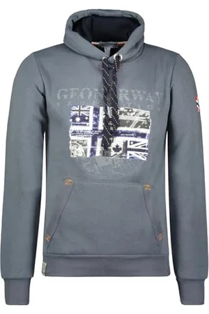 Geographical Norway Galon Men Felpa con Cappuccio, , M Uomo