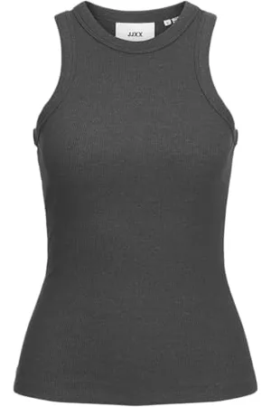 JJXX Jxforest STR SL Rib Top Jrs Noos Canotta, , S Donna