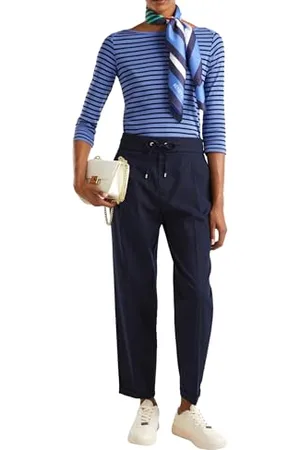 Benetton Pantalone 4CV0DF01C, Blu Notte 016, XXS Donna
