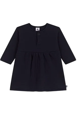 Petit Bateau A08SY, Abito a maniche lunghe Bimba 0-24, , 6 mesi