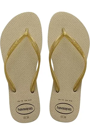 Havaianas Slim Gloss, Infradito Donna, Beige , 35/36 EU