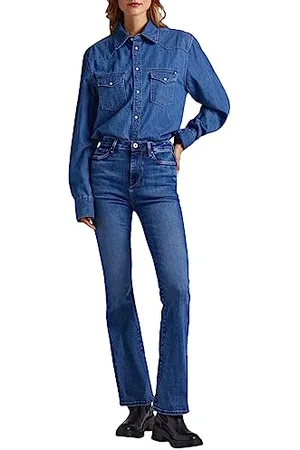 Pepe Jeans Dion Flare, Jeans Donna, (Denim-XV6),24W / 30L