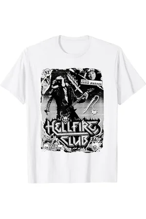 Stranger Things Hellfire Club Poster Maglietta