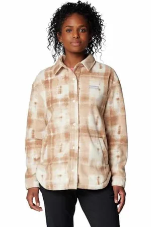 Columbia Benton Springs Shirt Jacket II Giacca di Pile, , S Donna