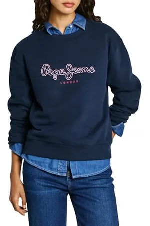 Pepe Jeans Frida Maglia di Tuta, (Dulwich Blue), XS Donna