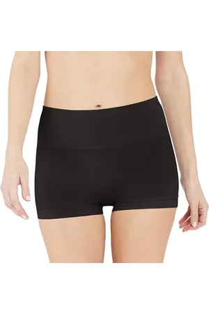 Spanx Boyshort, Mutandine Modellanti Donna, (Black), XS