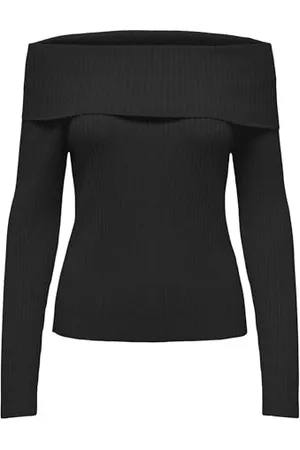 ONLY Onlkatia LS off Shoulder Knt Maglione, , XL Donna