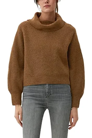 QS by s.Oliver 2121163 Maglione Lavorato a Maglia, , 42 Donna