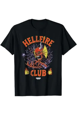 Stranger Things Hellfire Club Classic Metal Maglietta