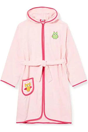 Playshoes Frottee-BademanteLle mit Kapuze, Accappatoio Bambina, , 74 (Taglia Produttore: 74/80)