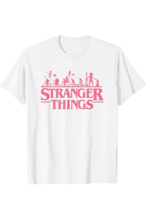 Stranger Things Bike Ride Logo Maglietta