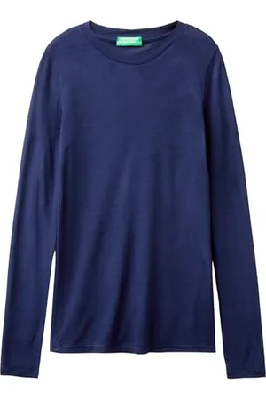 Benetton T-Shirt M/L 3R0KD108H Maglione, , S Donna