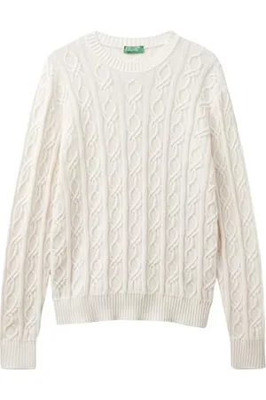 Benetton Maglia G/C M/L 101TU106M Maglione, , L Uomo
