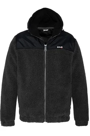 Schott NYC Swward2 Felpa in Pile con Cappuccio, , M Uomo