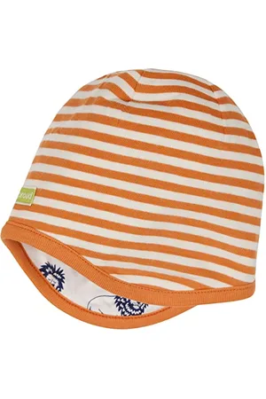 loud + proud Da Reversibile, Certificato GOTS Berretto, , 110-116 Unisex-Bambini e Ragazzi