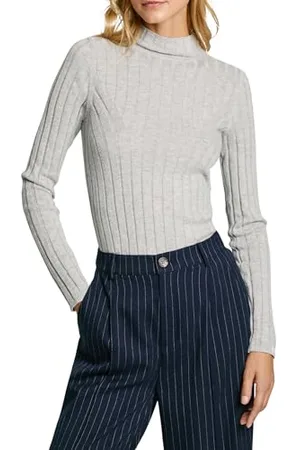 Pepe Jeans Izabel Turtleneck Maglieria, ( Chiaro), L Donna