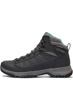 Berghaus Explorer Active M Gore-Tex Walking Boots, Stivali da Escursionismo Alti Donna, Nero (Black/Dark Grey Bk2), 41 EU