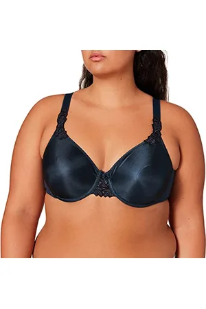 Chantelle HEDONA, Reggiseno Preformato con Ferretto, Intimo Invisibile Donna, (Blue Dark Hiver), 2B