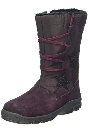 Däumling Wally, Stivali da Neve Bambina, Viola (Turino Aubergine 19), 32 EU