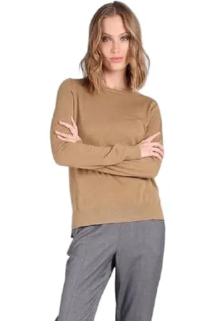 ESPRIT 083ee1i303 Maglione, 239/Caramel 5, M Donna