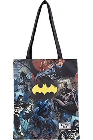 DC Comics Originals Batman Darkness-Borsa della Spesa Shopping Bag, , 33 x 40 cm